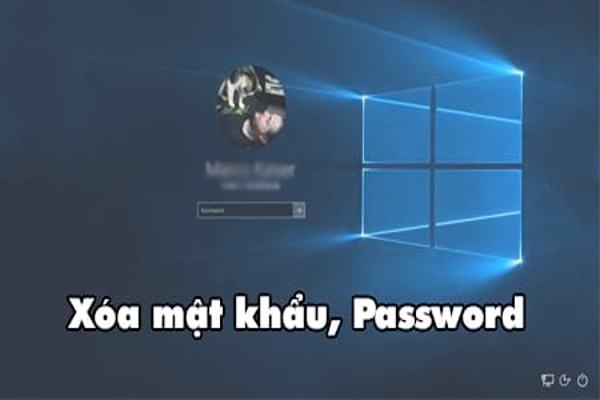 Cách xóa mật khẩu trên máy tính