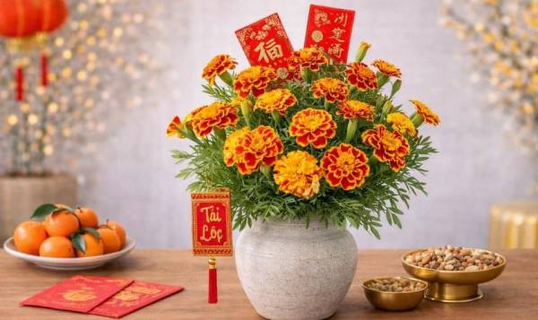Mơ thấy cúc vạn thọ Mơ thấy cúc vạn thọ