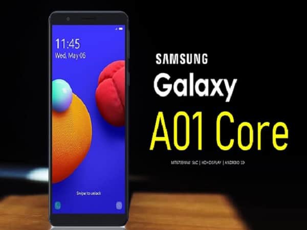 Samsung Galaxy A01 Core là điện thoại Android giá rẻ dưới 1 triệu