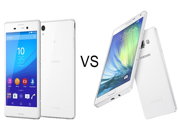 So sánh điện thoại Sony và Samsung chi tiết 